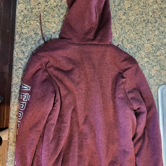 Aeropostale maroon hoodie, size large. New with tags. - Picture 3 of 3